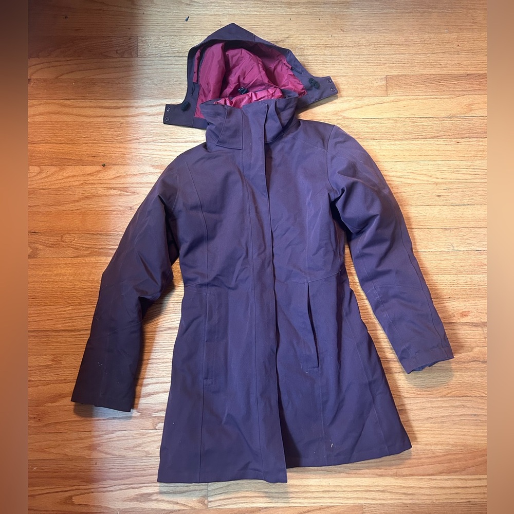 Patagonia Women's Dark Purple Tres 3-in-1 Parka